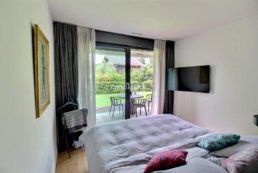 Magnifique 4,5 pièces en rez de jardin à deux pas du lac