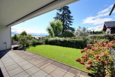 Magnifique 4,5 pièces en rez de jardin à deux pas du lac