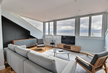 Vue plongeante sur le Lac