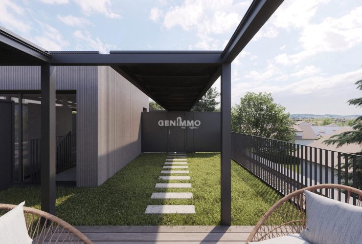 Magnifique 3 pièces en rez-de-jardin